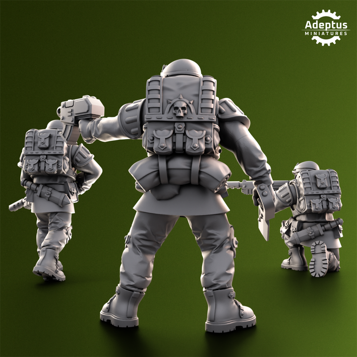 Shellcord Troopers. Imperial Guard