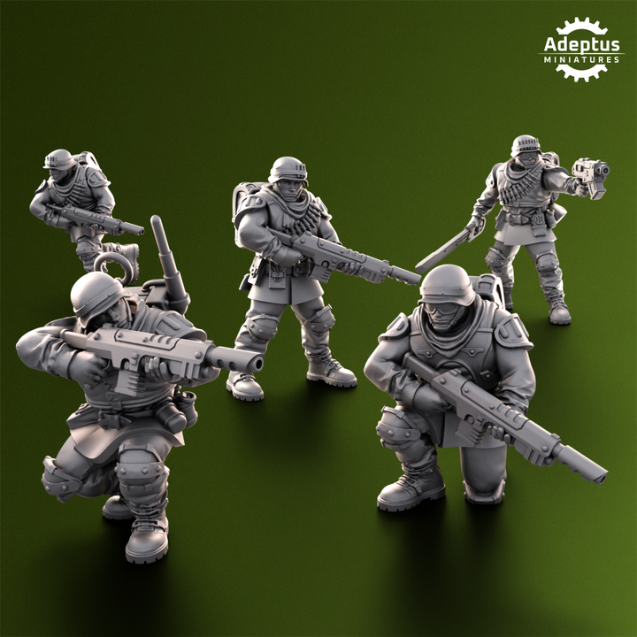 Shellcord Troopers. Imperial Guard
